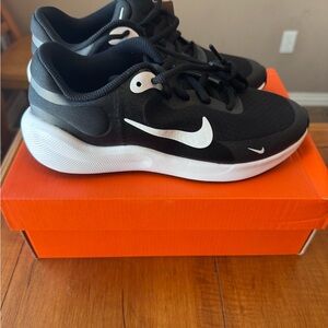 Nike Kids Black and White Athletic Sneakers